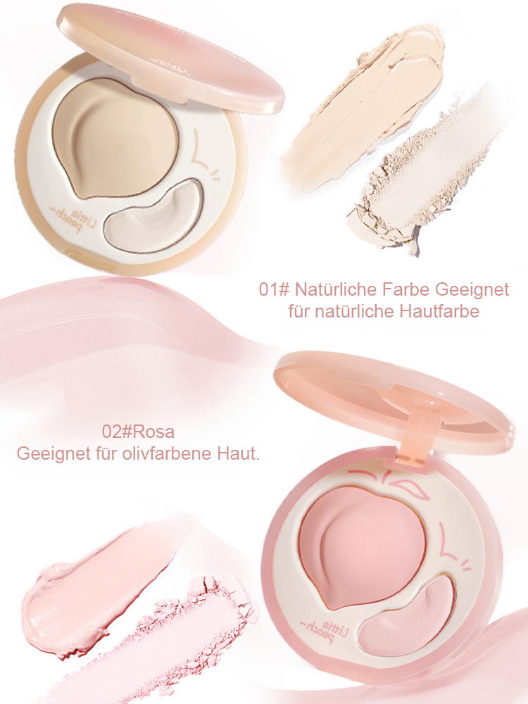 30-Sekunden-Dunkelkreis-Duo-Highlighter-Palett