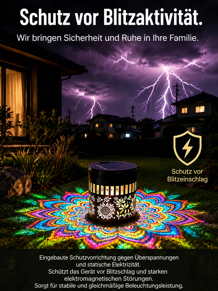 ✨ Verwandle deinen Garten im Handumdrehen in eine 5‑Sterne‑Villa‑Nachtkulisse! Andere geben Unmengen für Renovierungen aus, du gewinnst mit dieser einen Leuchte!