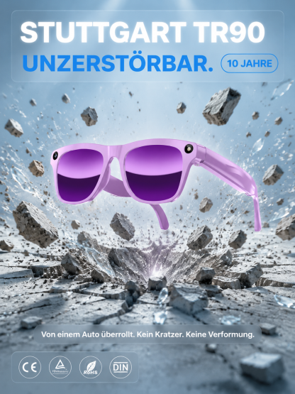 All-in-One AR-Smartbrille | Automatische Sehkorrektur + Echtzeitübersetzung