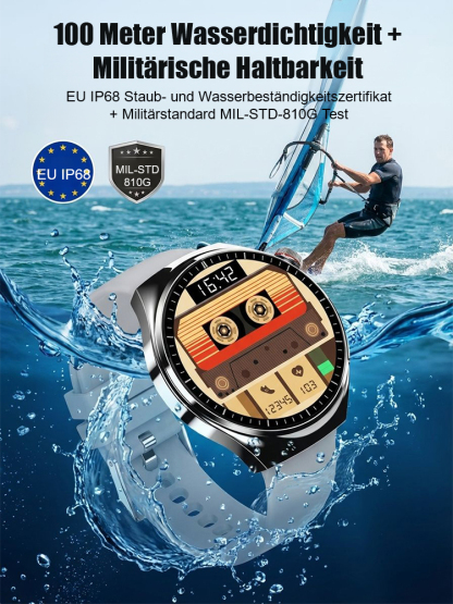NEXO Gesundheits-Smartwatch 🕒🩸