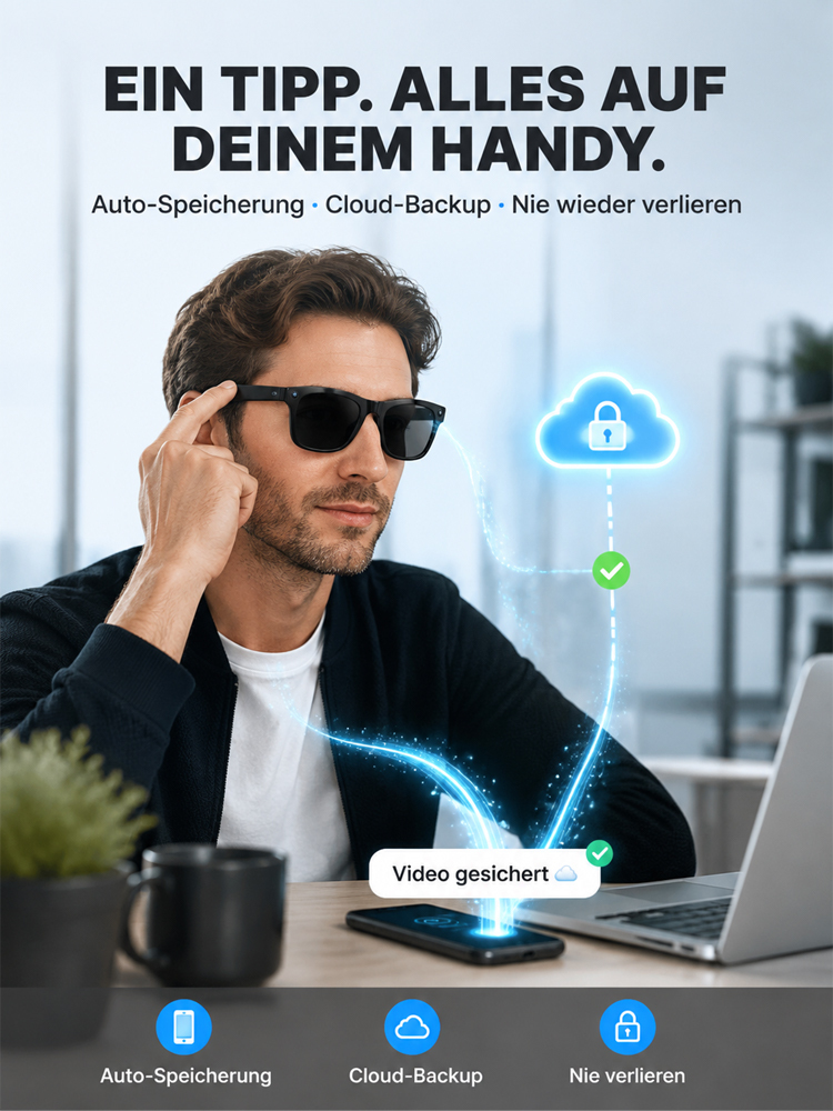 All-in-One AR-Smartbrille | Automatische Sehkorrektur + Echtzeitübersetzung