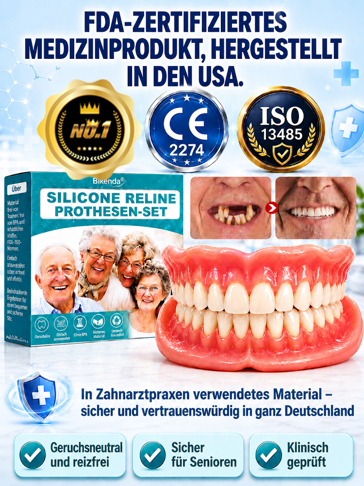 ✨ Kein Termin nötig – gestalten Sie Ihr perfektes Lächeln ganz einfach zu Hause. 🦷 Medizinisch unbedenkliches Silikon; schmerzfreies Anbringen in nur 10 Sekunden. ⏱️