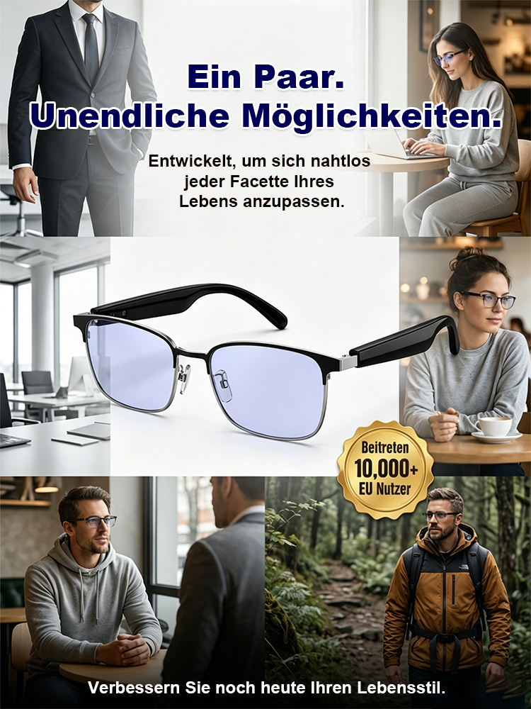 😎 Egal ob kurz- oder weitsichtig – die neue KI-Brille sorgt sofort für scharfe Sicht!