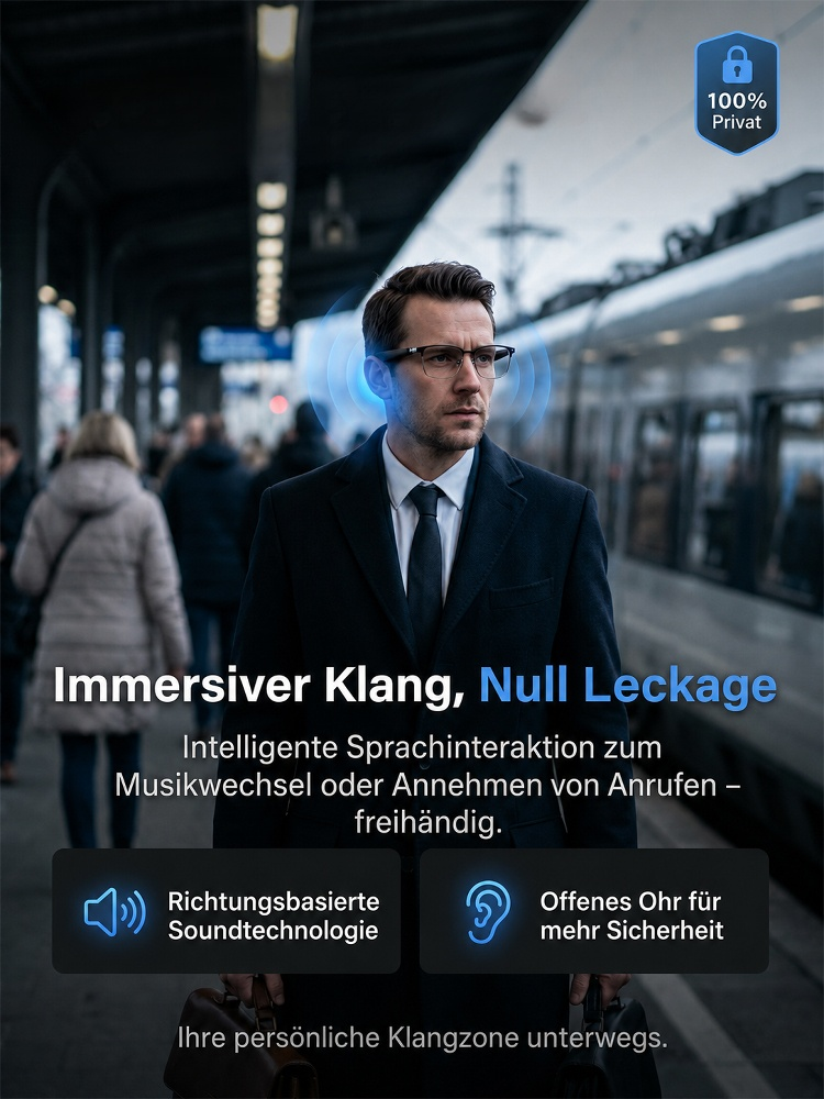 😎 Egal ob kurz- oder weitsichtig – die neue KI-Brille sorgt sofort für scharfe Sicht!