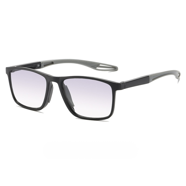 Eine Brille für Sport, Lesen & Sonne: selbsttönende Lesebrille