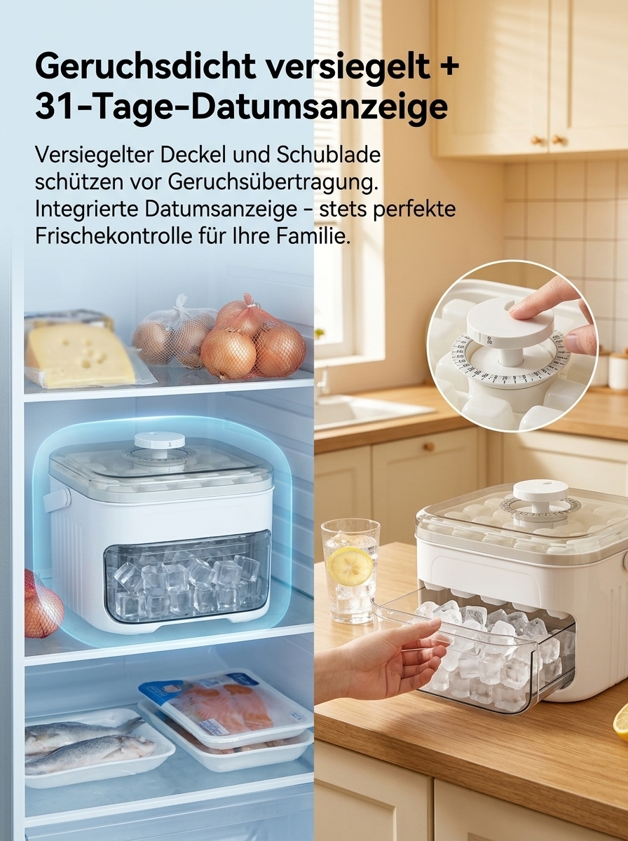 🧊【Verkaufsrang Nr. 1】Eiswürfelbereiter