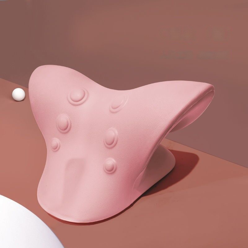 【Schlafen für eine gesunde Halswirbelsäule】C-förmiges Halswirbelsäulen-Massage-Korrekturkissen