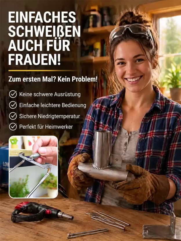 Undichte Rohre, kaputte Zäune? 30 Sekunden mit dem Feuerzeug repariert! 190°C schmelzen – 1500°C härten, stabiler als das Original. 100 Stäbe für nur 38€ – Aktion nur 2 Stunden!