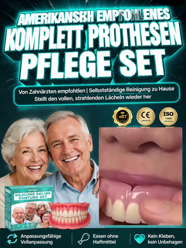 ✨ Kein Termin nötig – gestalten Sie Ihr perfektes Lächeln ganz einfach zu Hause. 🦷 Medizinisch unbedenkliches Silikon; schmerzfreies Anbringen in nur 10 Sekunden. ⏱️