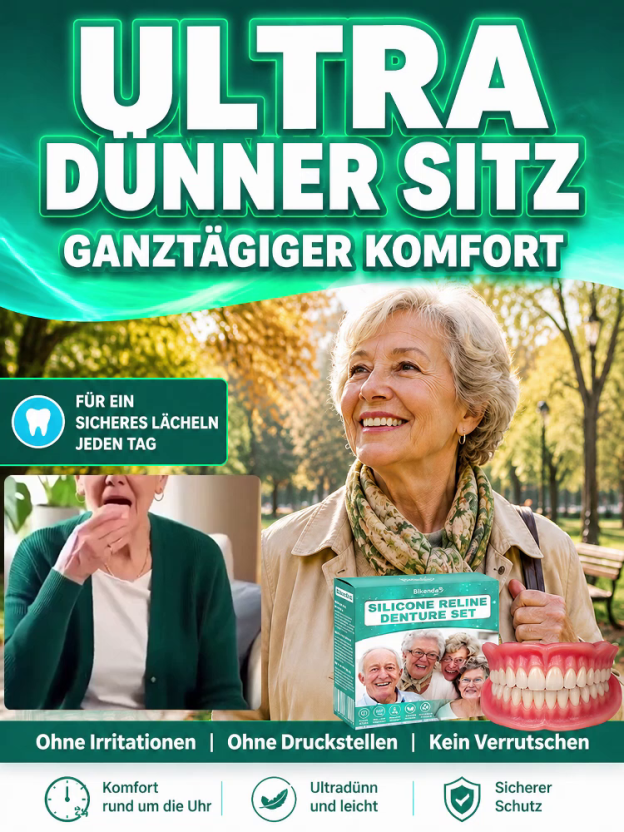 ✨ Kein Termin nötig – gestalten Sie Ihr perfektes Lächeln ganz einfach zu Hause. 🦷 Medizinisch unbedenkliches Silikon; schmerzfreies Anbringen in nur 10 Sekunden. ⏱️