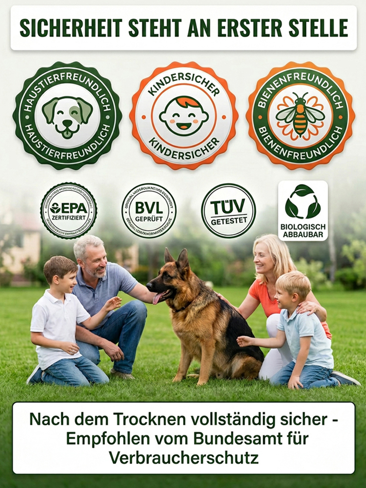 Hochkonzentriertes Unkrautvernichtungsmittel ✅ | 99 % Wirkung 🎯, einmal gesprüht – ein Jahr lang kein Unkraut 🌱🚫
