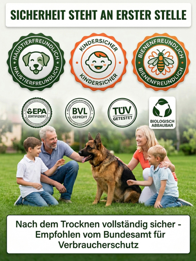 Hochkonzentriertes Unkrautvernichtungsmittel ✅ | 99 % Wirkung 🎯, einmal gesprüht – ein Jahr lang kein Unkraut 🌱🚫