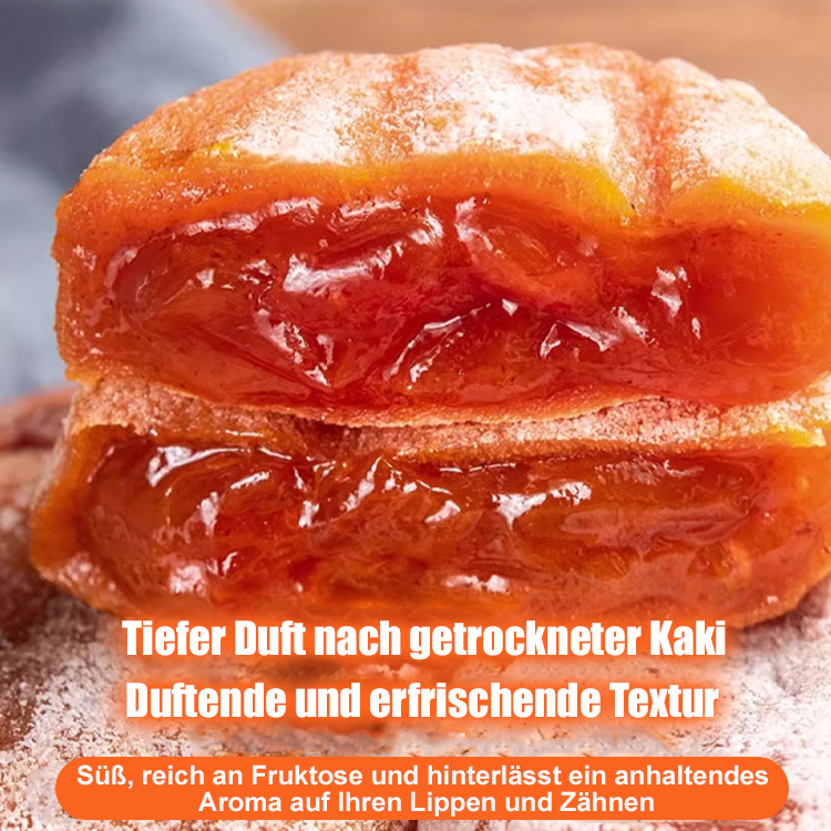 0-Zusatzstoffe, rein handgemacht, weiche Persimonen-Kuchen mit weichem Kern