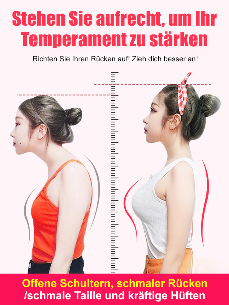 Haltungskorrektur-Tool zur Verbesserung von Rundrücken 