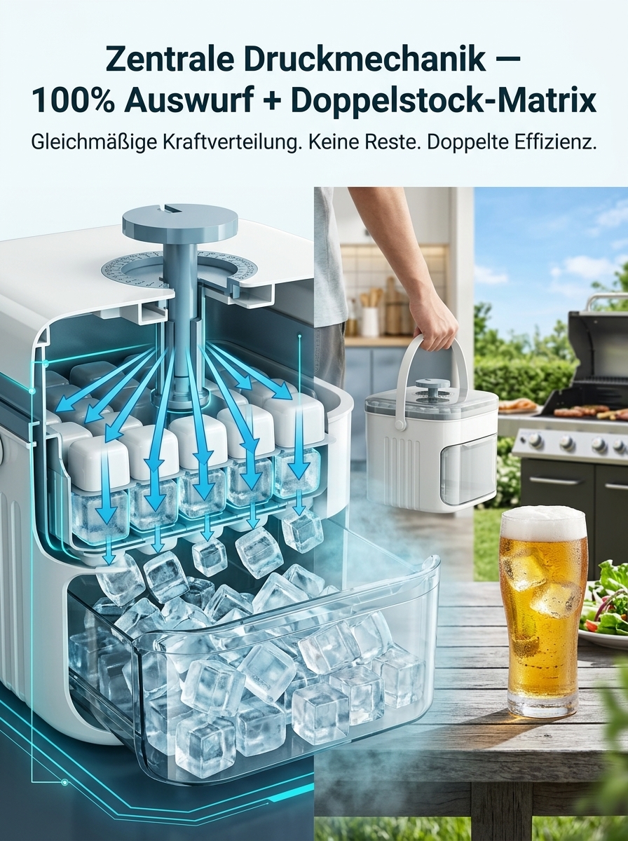 🧊【Verkaufsrang Nr. 1】Eiswürfelbereiter