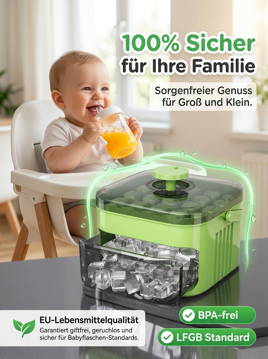 🧊【Verkaufsrang Nr. 1】Eiswürfelbereiter