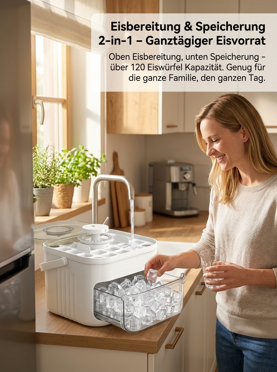 🧊【Verkaufsrang Nr. 1】Eiswürfelbereiter