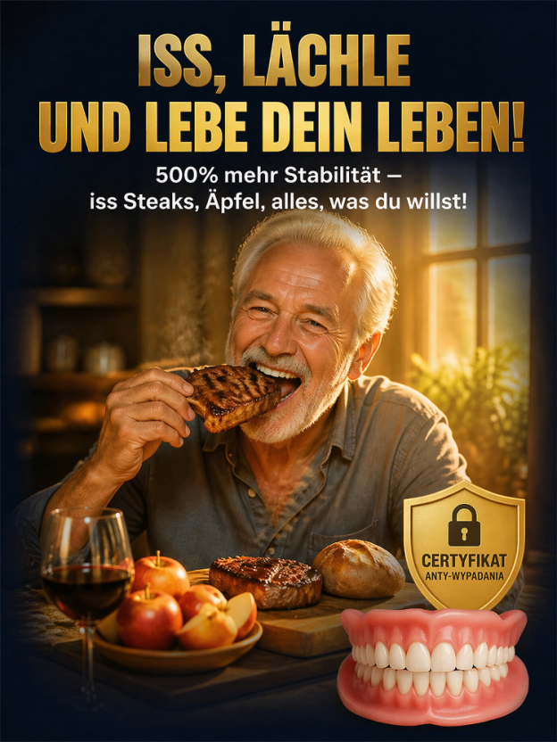Ein bequemes, gut sitzendes und natürlich wirkendes Gebiss.