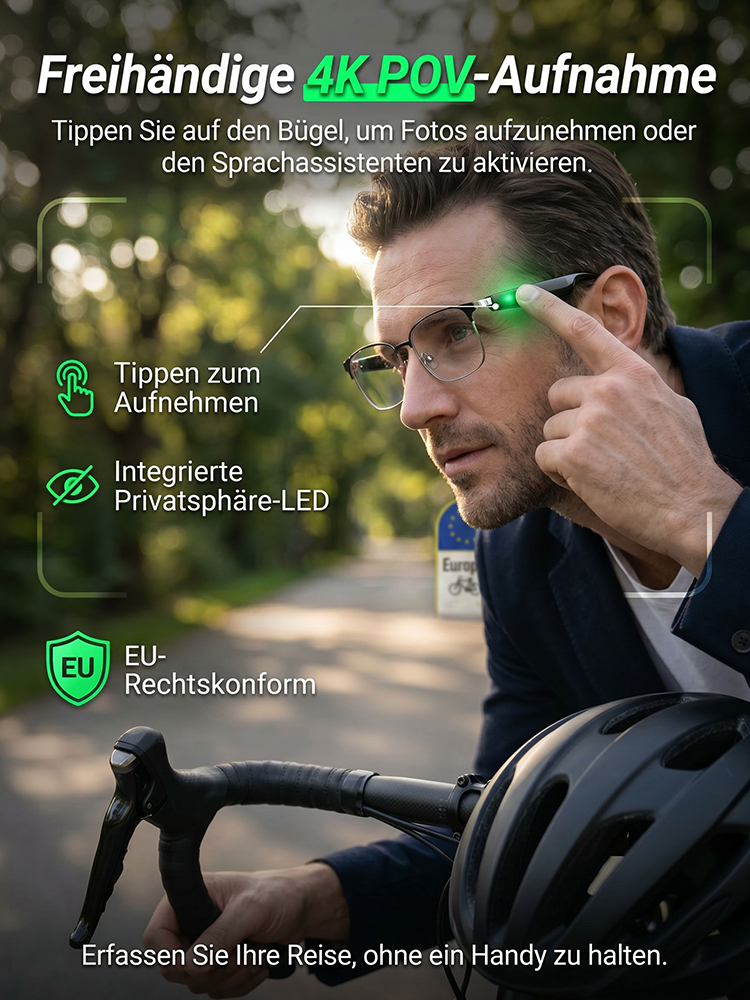 😎 Egal ob kurz- oder weitsichtig – die neue KI-Brille sorgt sofort für scharfe Sicht!