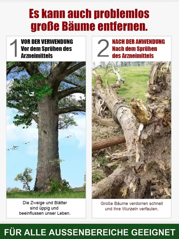 Hochkonzentriertes Unkrautvernichtungsmittel ✅ | 99 % Wirkung 🎯, einmal gesprüht – ein Jahr lang kein Unkraut 🌱🚫