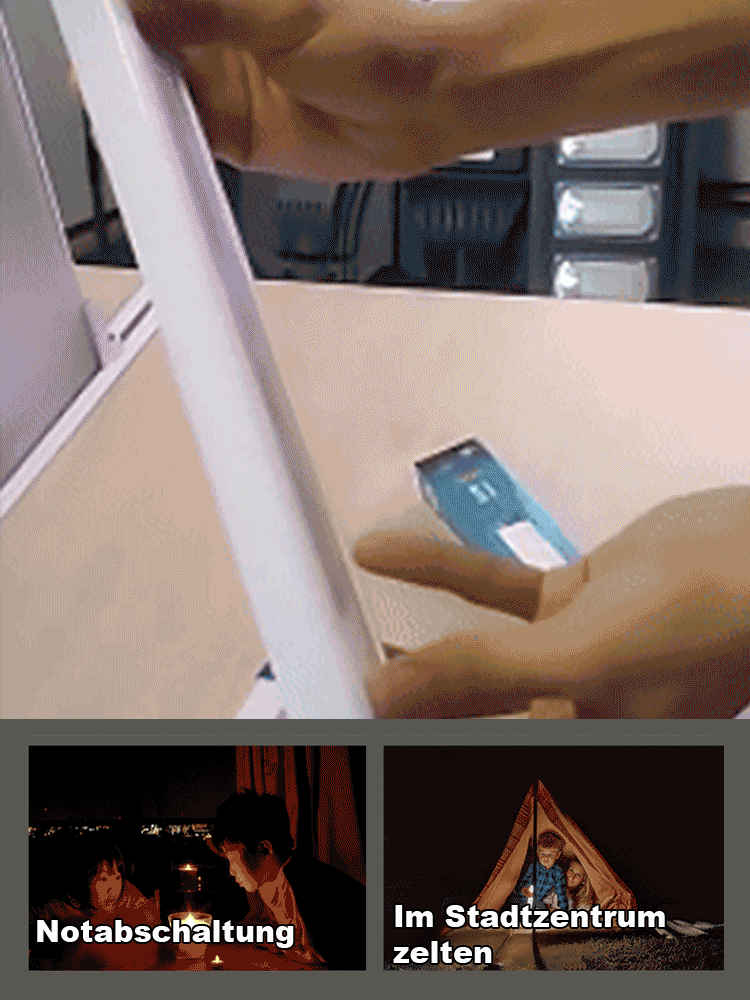 Magnetische USB-Ladeleuchte mit LED