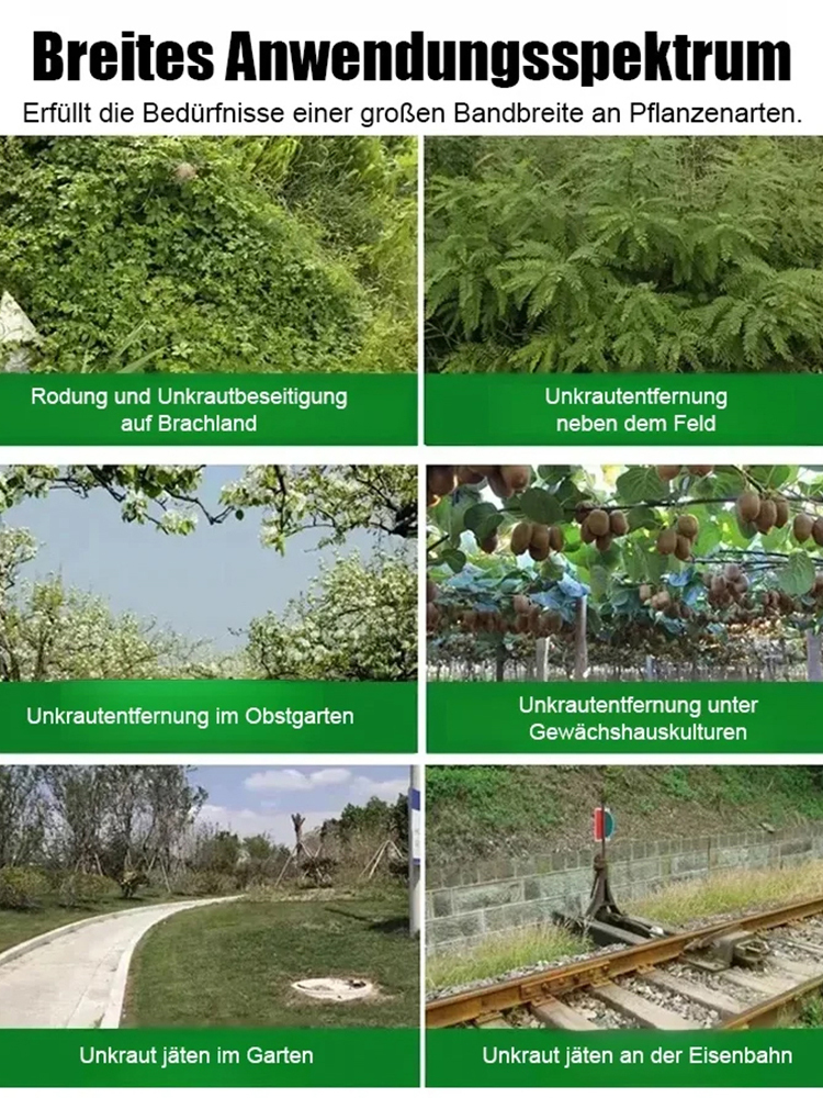 Hochkonzentriertes Unkrautvernichtungsmittel ✅ | 99 % Wirkung 🎯, einmal gesprüht – ein Jahr lang kein Unkraut 🌱🚫