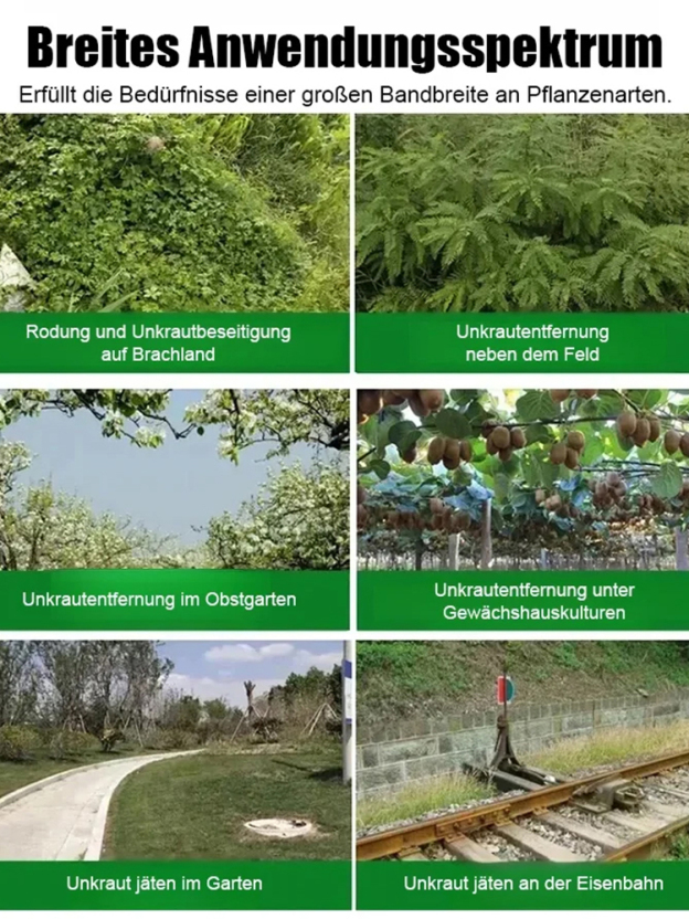 Hochkonzentriertes Unkrautvernichtungsmittel ✅ | 99 % Wirkung 🎯, einmal gesprüht – ein Jahr lang kein Unkraut 🌱🚫