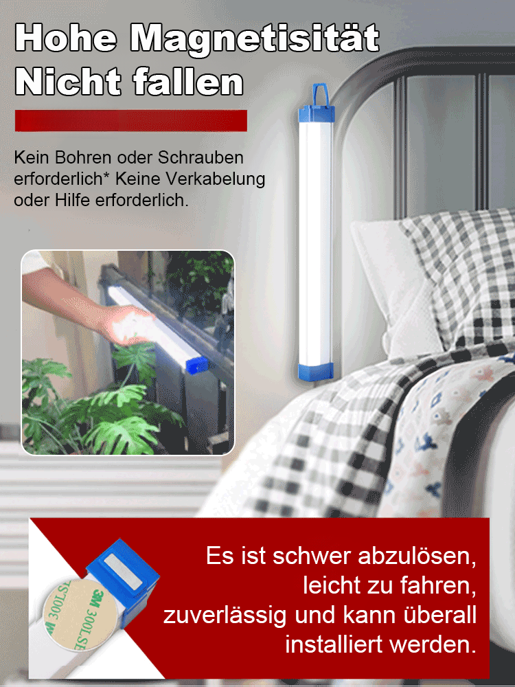 Magnetische USB-Ladeleuchte mit LED