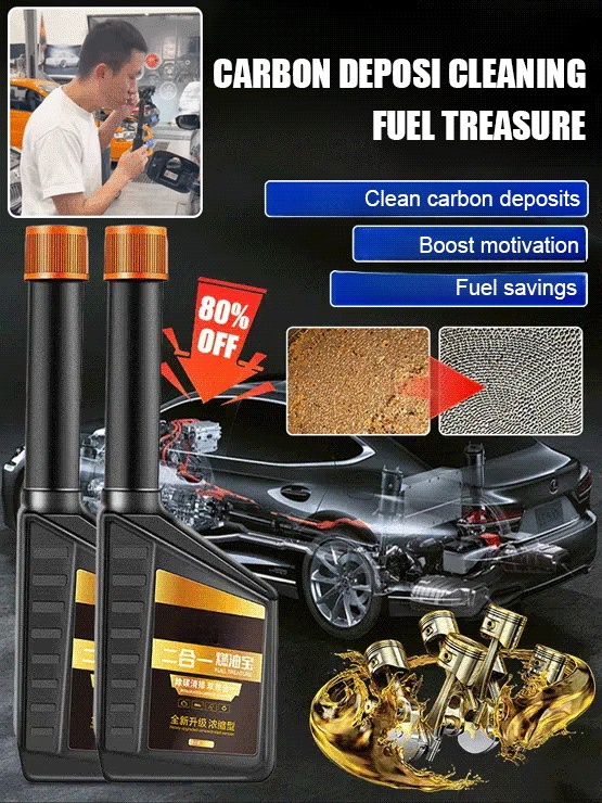 【Carbon deposit cleaning】Two-in-one fuel saver