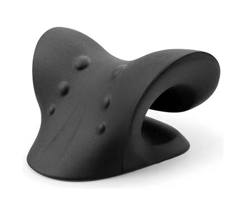 C-shaped Cervical Massage Correction Pillow for a Healthy Neck Sleep