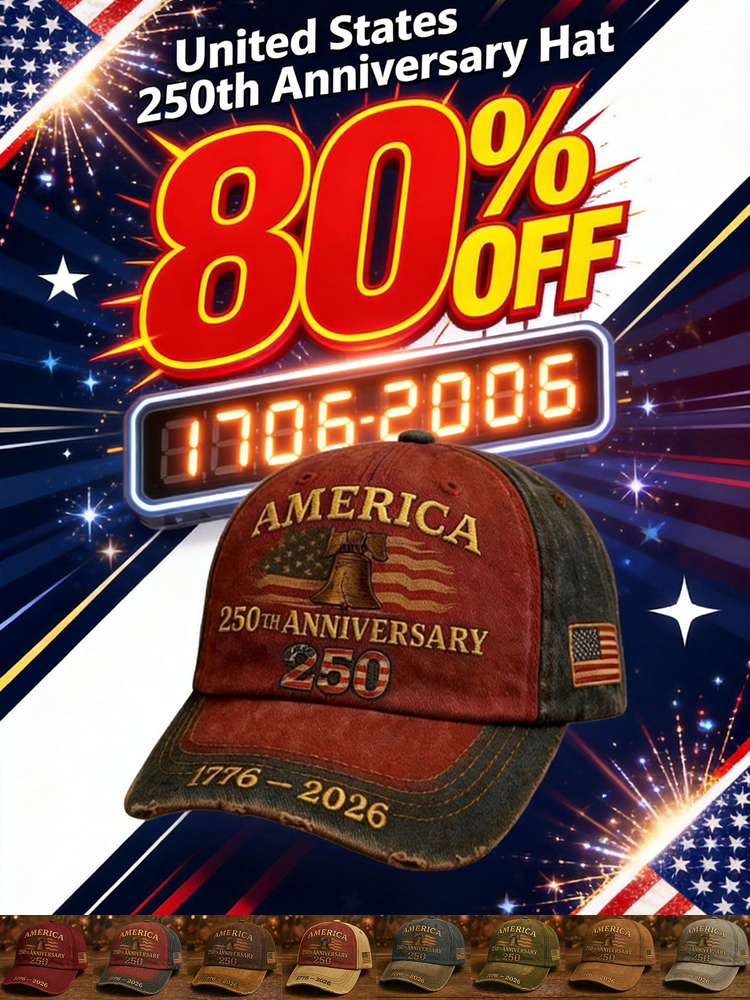 Retro Embroidery  Commemorative Baseball Cap