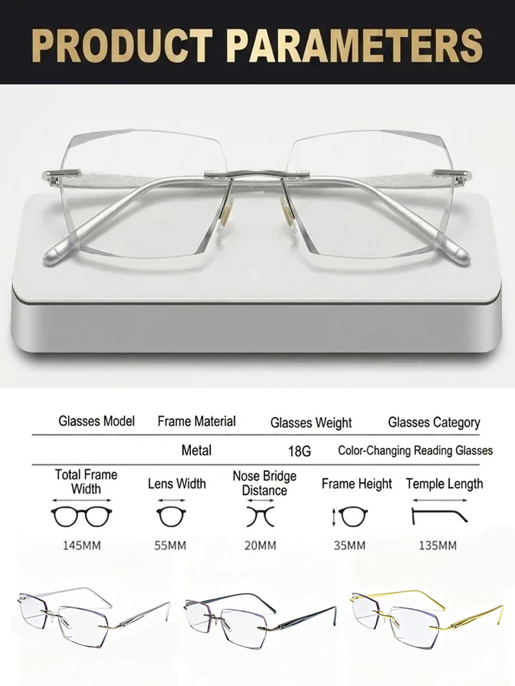 Executive Must-Have Smart Zoom Reading Glasses ✨