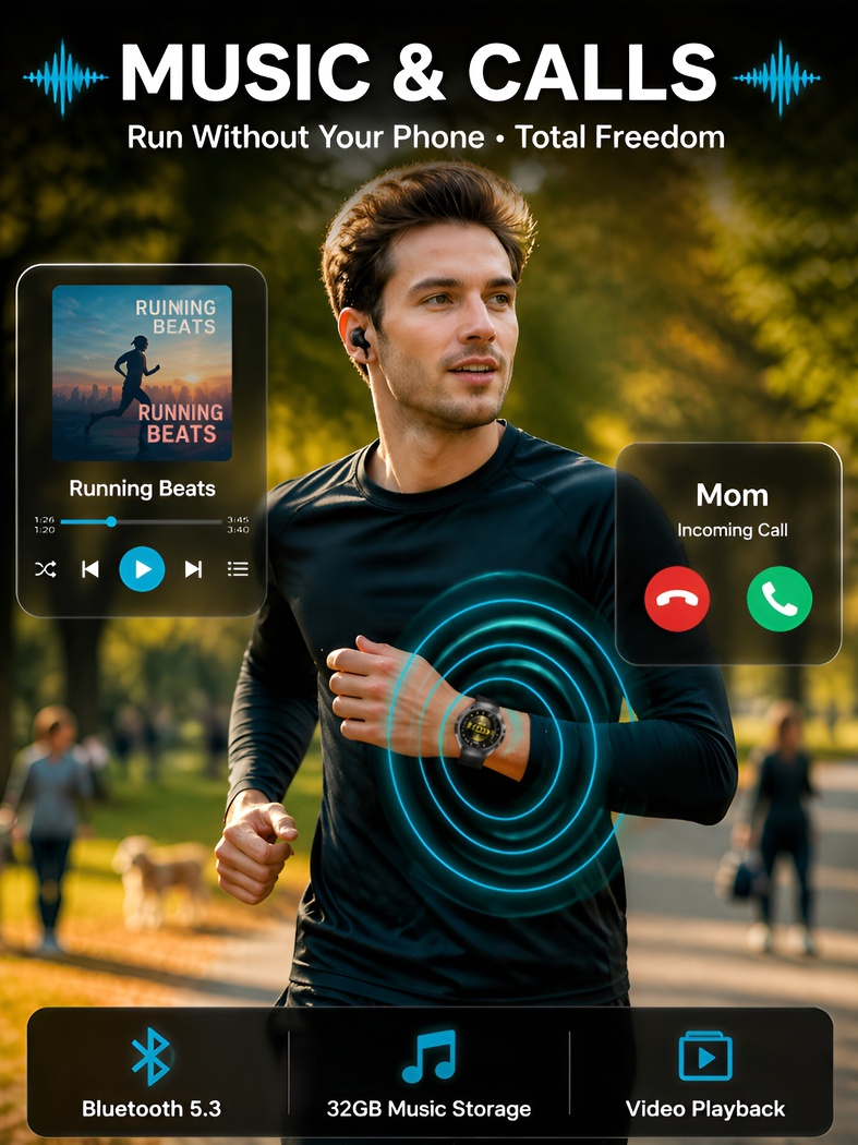 Watch G6 Smartwatch🔥 Ultimate All-in-One Health & Sport Watch
