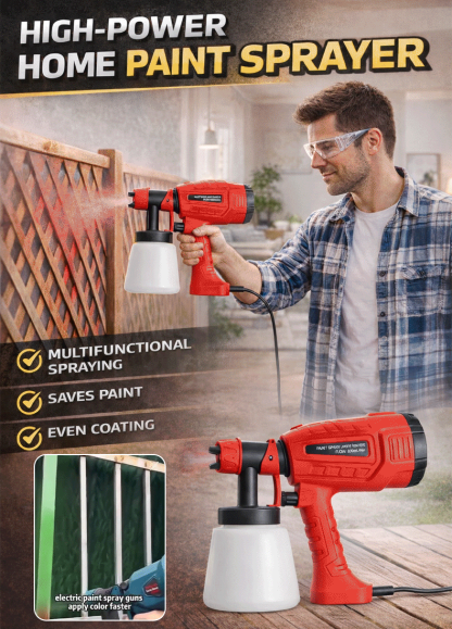 High-power household paint sprayer