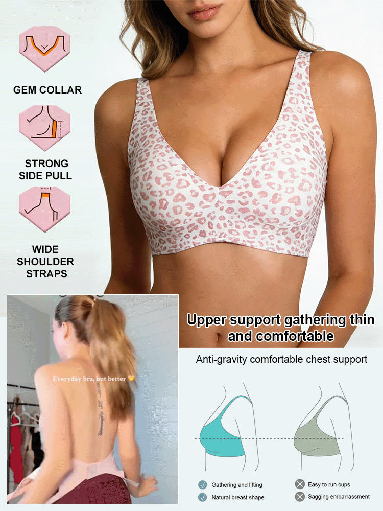 [Limited-time half price]Seamless Wireless Full-Coverage Bra