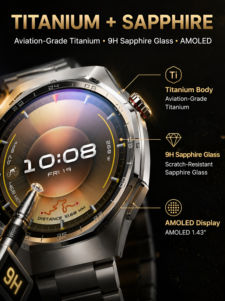 Watch G6 Smartwatch🔥 Ultimate All-in-One Health & Sport Watch
