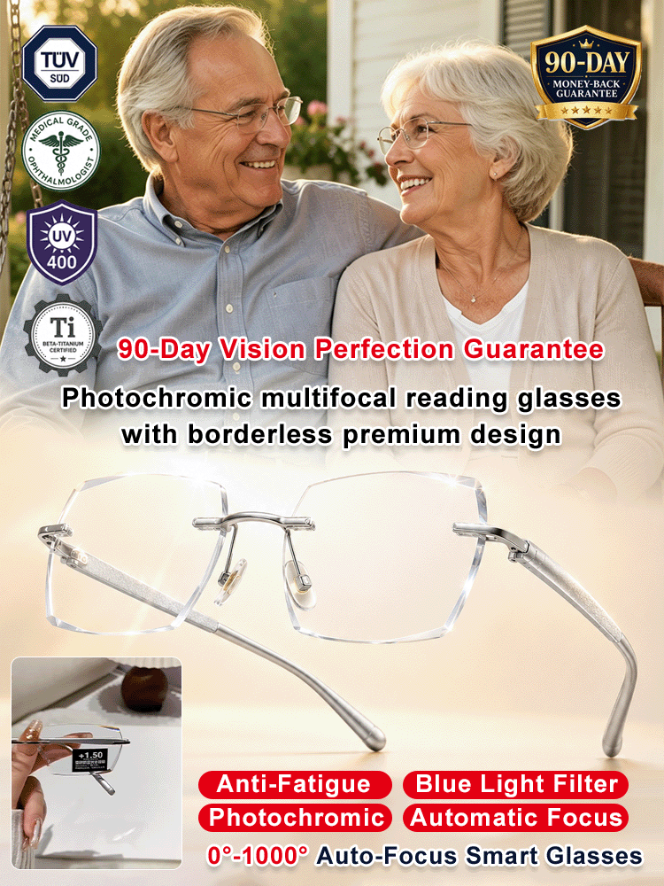 Executive Must-Have Smart Zoom Reading Glasses ✨