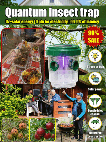 Quantum-Level Solar Multidimensional Insect Trap