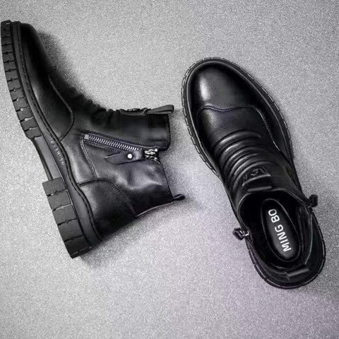 【80% Off Today】Spanish Imported Cowhide Leather Martini Boots 🥾