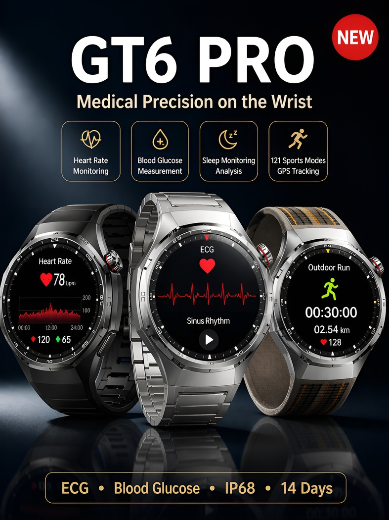 Watch G6 Smartwatch🔥 Ultimate All-in-One Health & Sport Watch