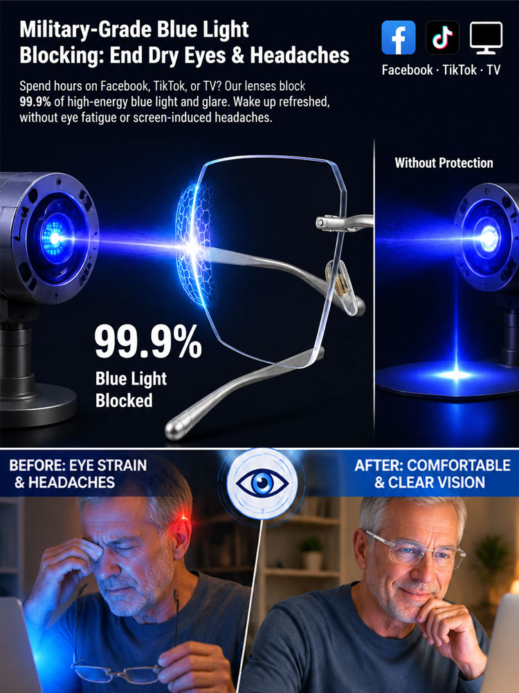 Executive Must-Have Smart Zoom Reading Glasses ✨