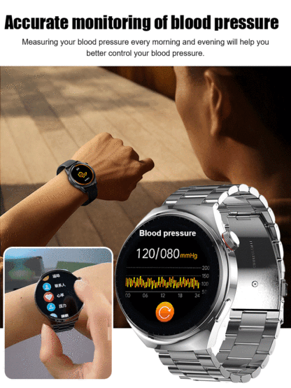 HD Large Screen Smart Health Monitoring Watch