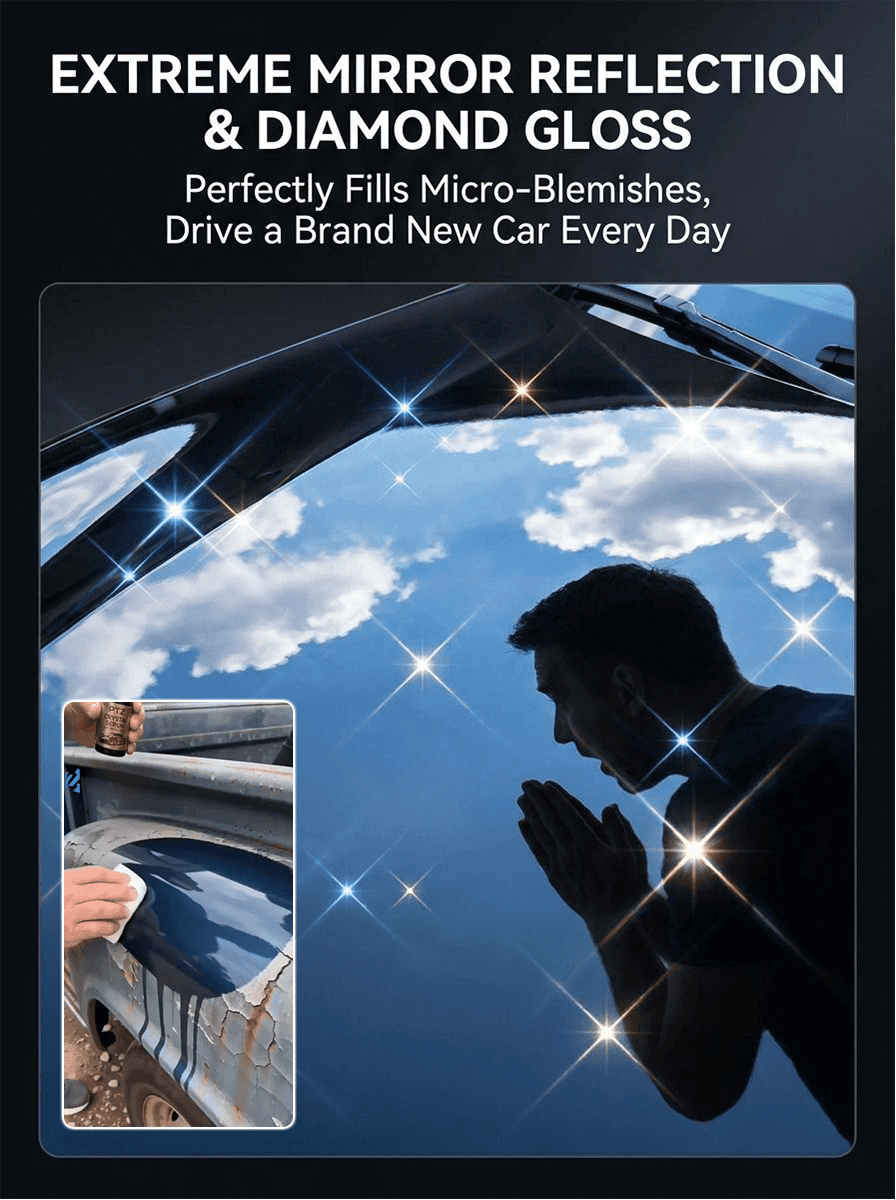 【Instantly Like a New Car】Nano-ceramic car film refurbishing agent