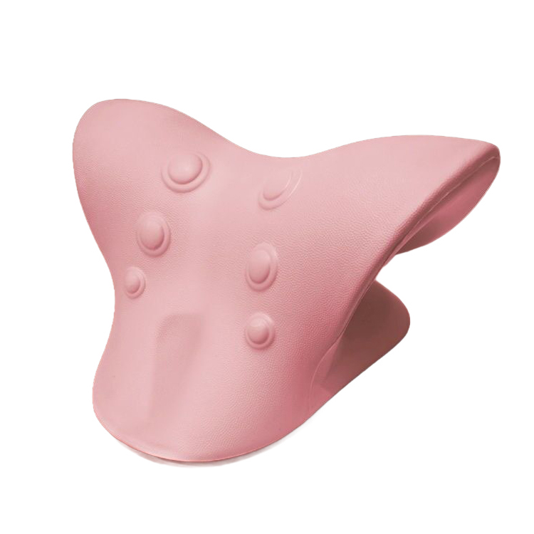 C-shaped Cervical Massage Correction Pillow for a Healthy Neck Sleep