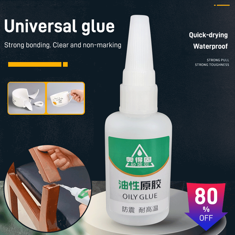Oil-Based Instant Super Glue – Ultra Strong & Waterproof