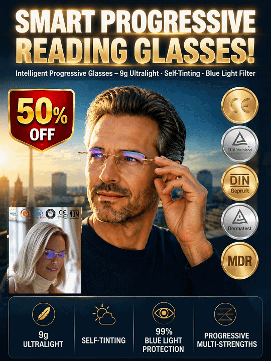 Auto‑Adjust Adaptive Smart Vision Glasses