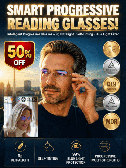 Auto‑Adjust Adaptive Smart Vision Glasses
