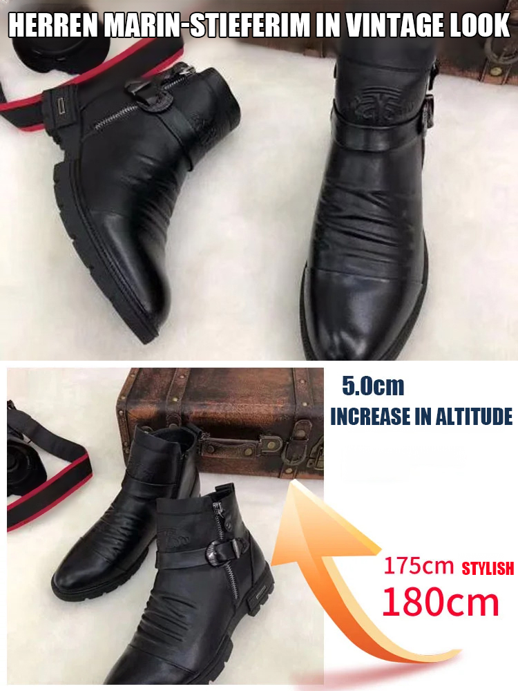 【80% Off Today】Spanish Imported Cowhide Leather Martini Boots 🥾
