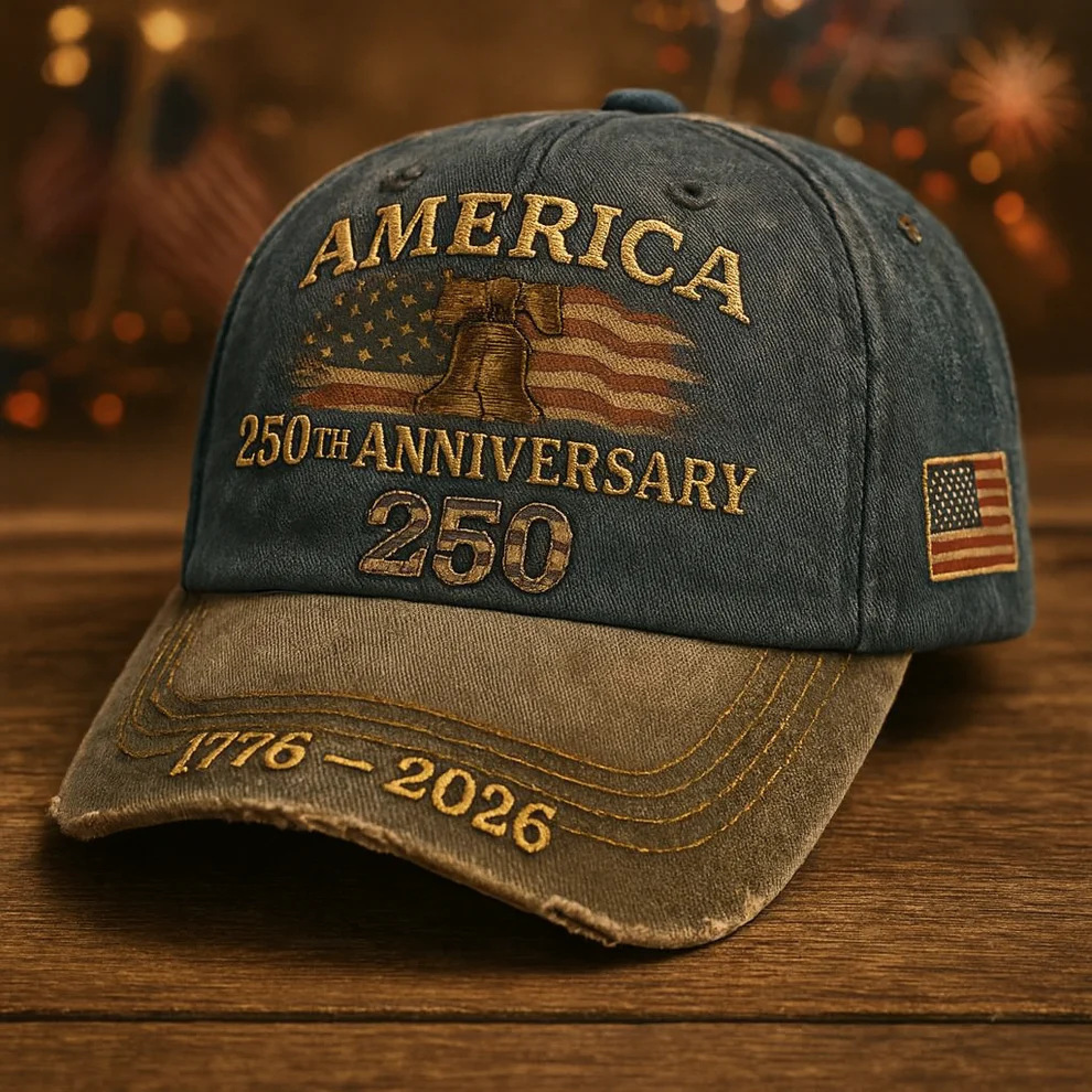 Retro Embroidery  Commemorative Baseball Cap