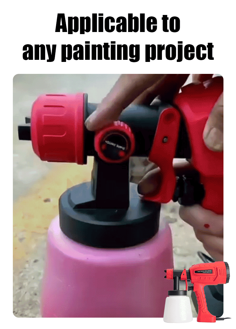 High-power household paint sprayer